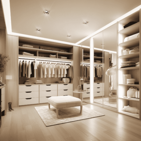 Walk-In Closet Organization